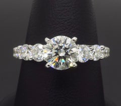 Certified Diamond Encrusted Engagement Ring