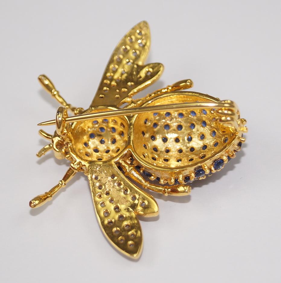 victorian bee brooch