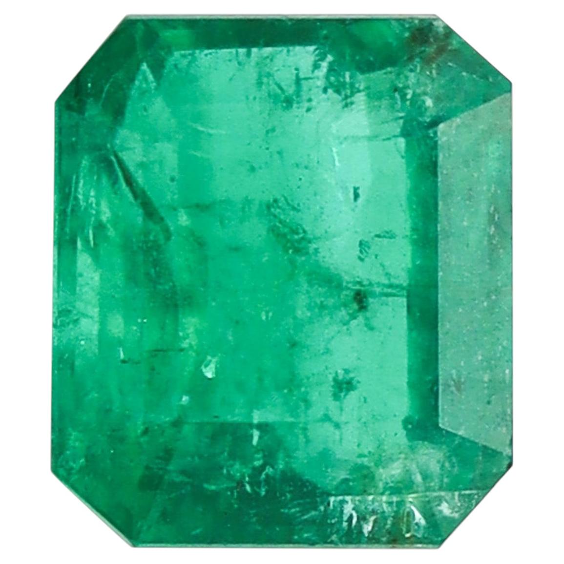 CERTIFIED Emerald Rectangular Shape Vivid Green 2.89 Carats AGL-1128590