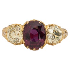 Certified GIA 2.00 Carat Art Deco Diamond 18 Karat Yellow Gold Engagement Ring