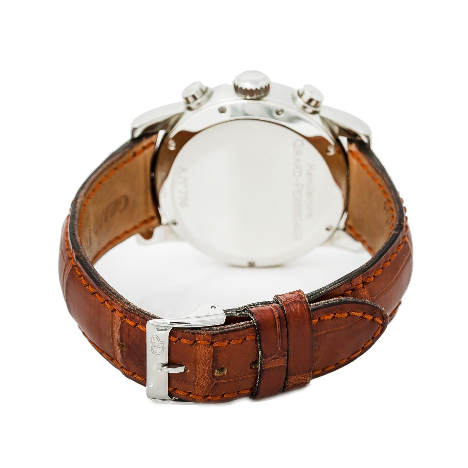 Girard Perragaux 156 F1 Chronographe Référence : 8021. Aucun. Vérifié et certifié par WatchFacts. garantie de 1 an offerte par WatchFacts.
