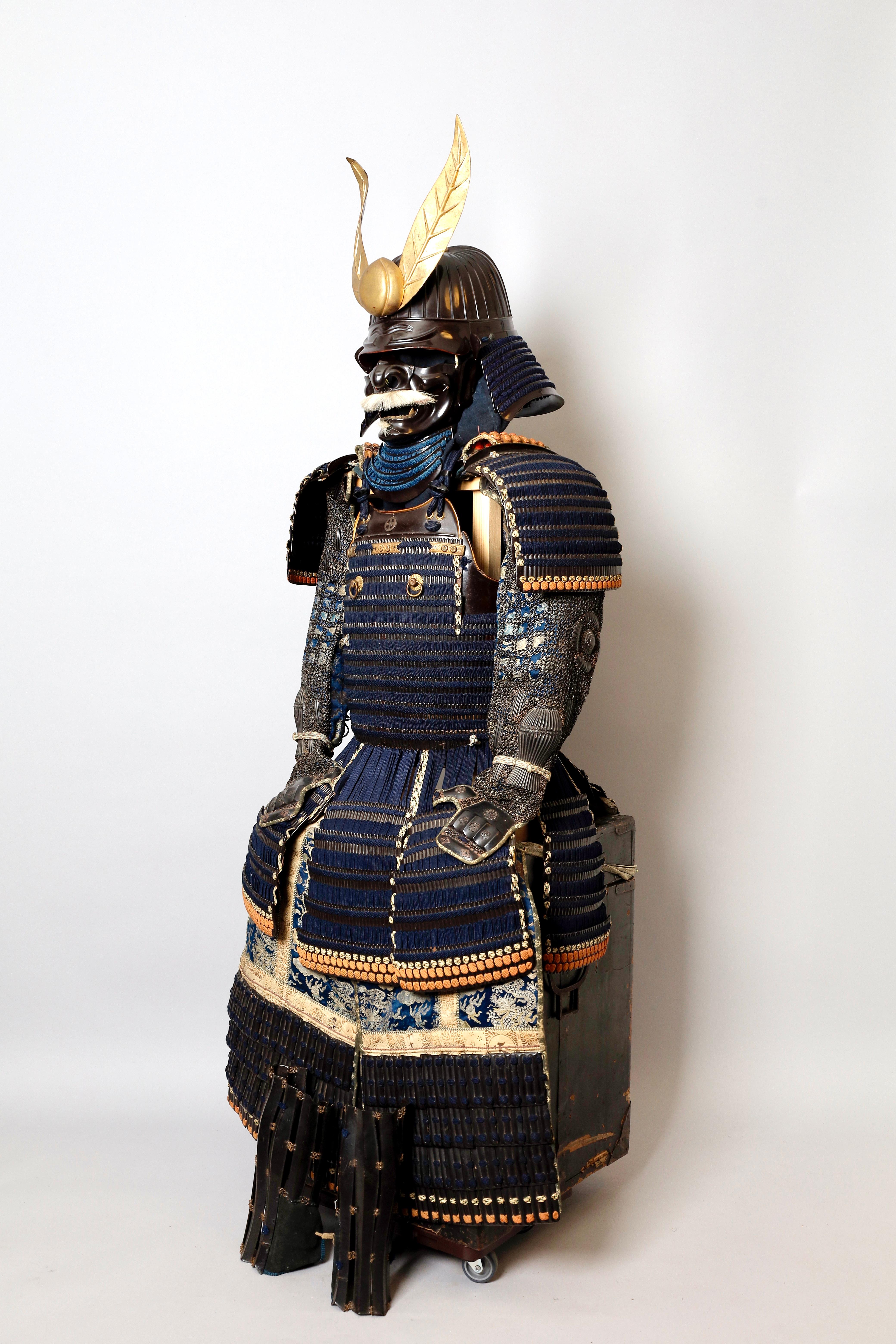 Edo Certified Highly Graded 18th Century Yoroi, Suit of Samurai Armor