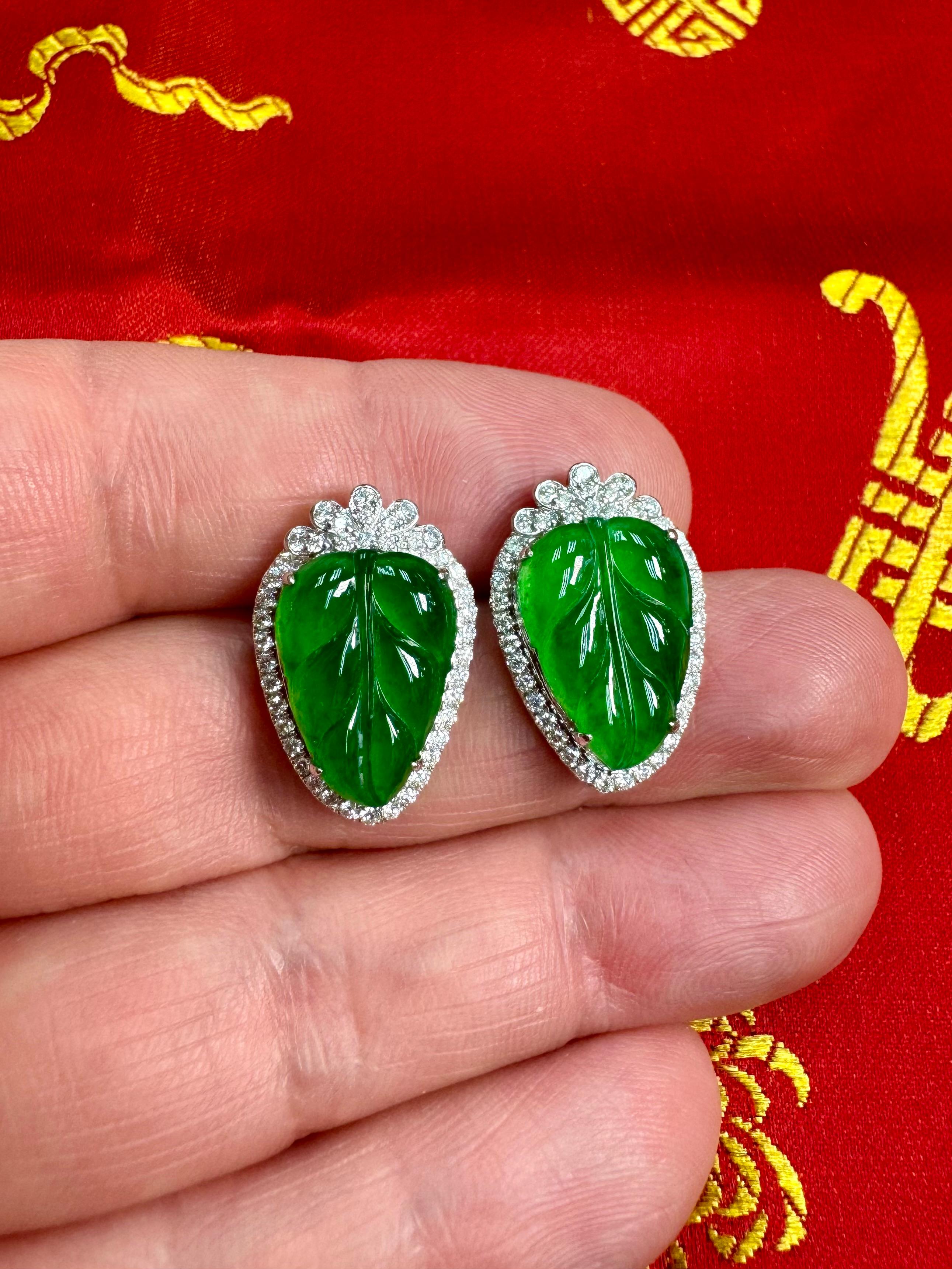imperial jade earrings