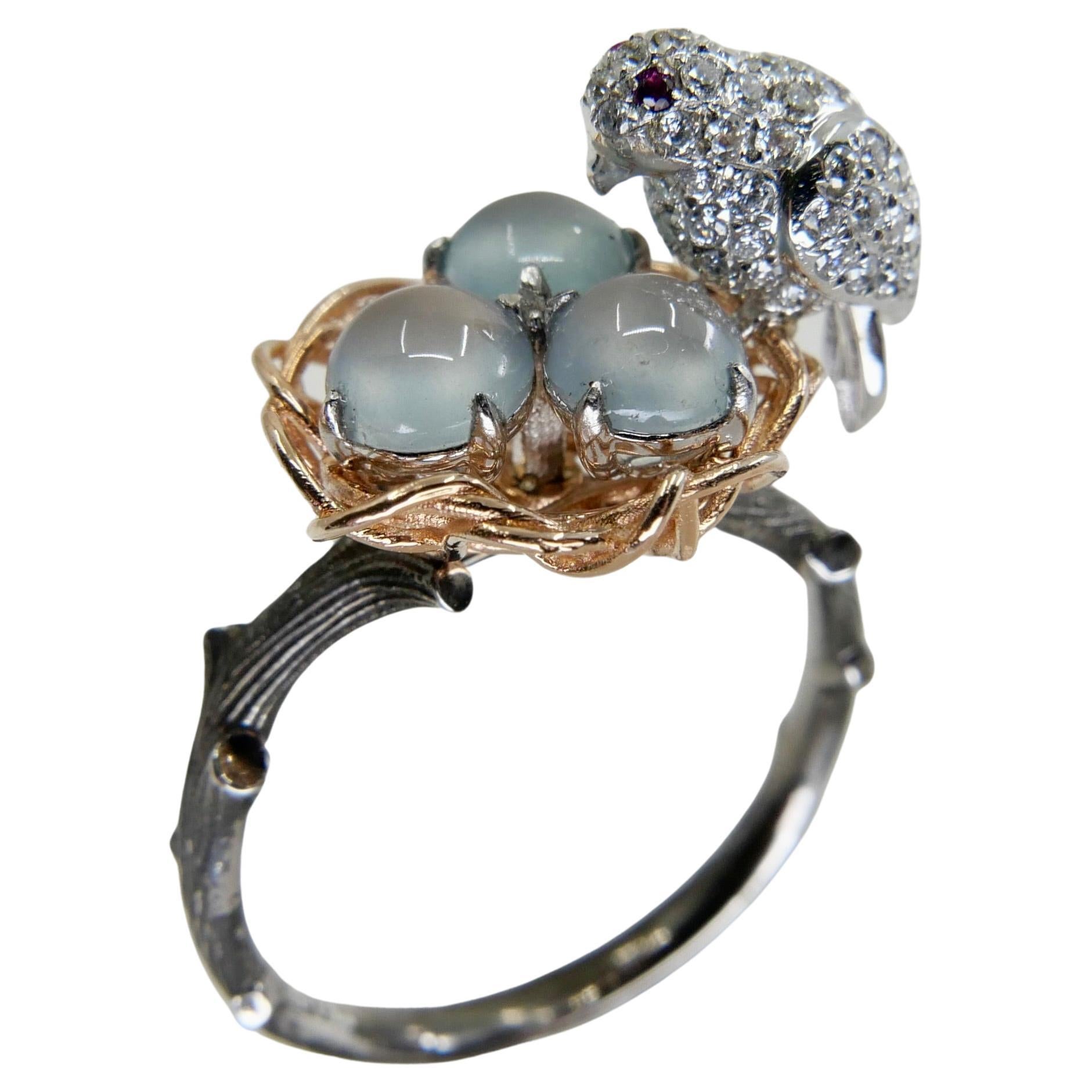 Birds Nest Ring - 10 For Sale on 1stDibs | bird nest ring, nest rings, osrs  ring nest