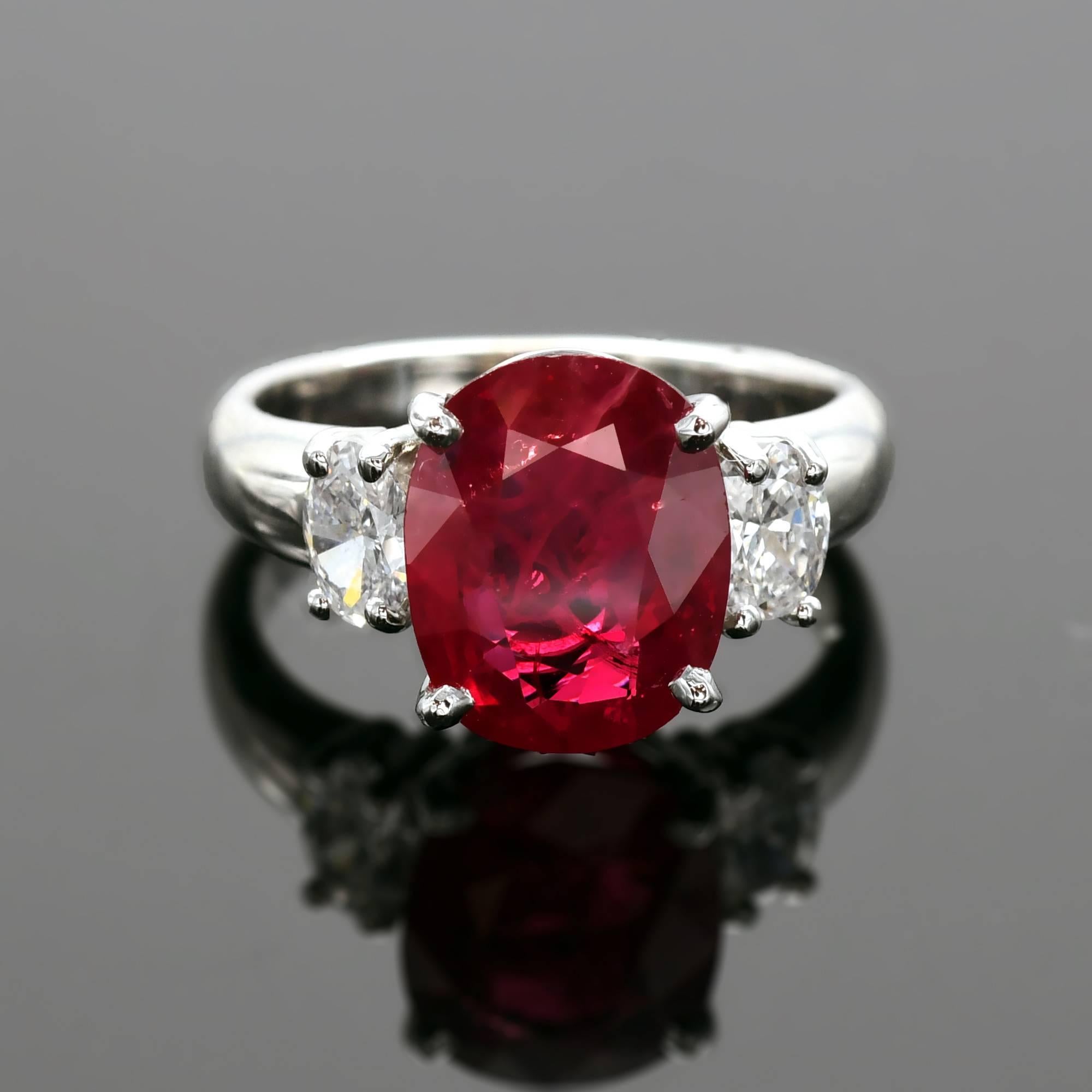 red ruby gemstone
