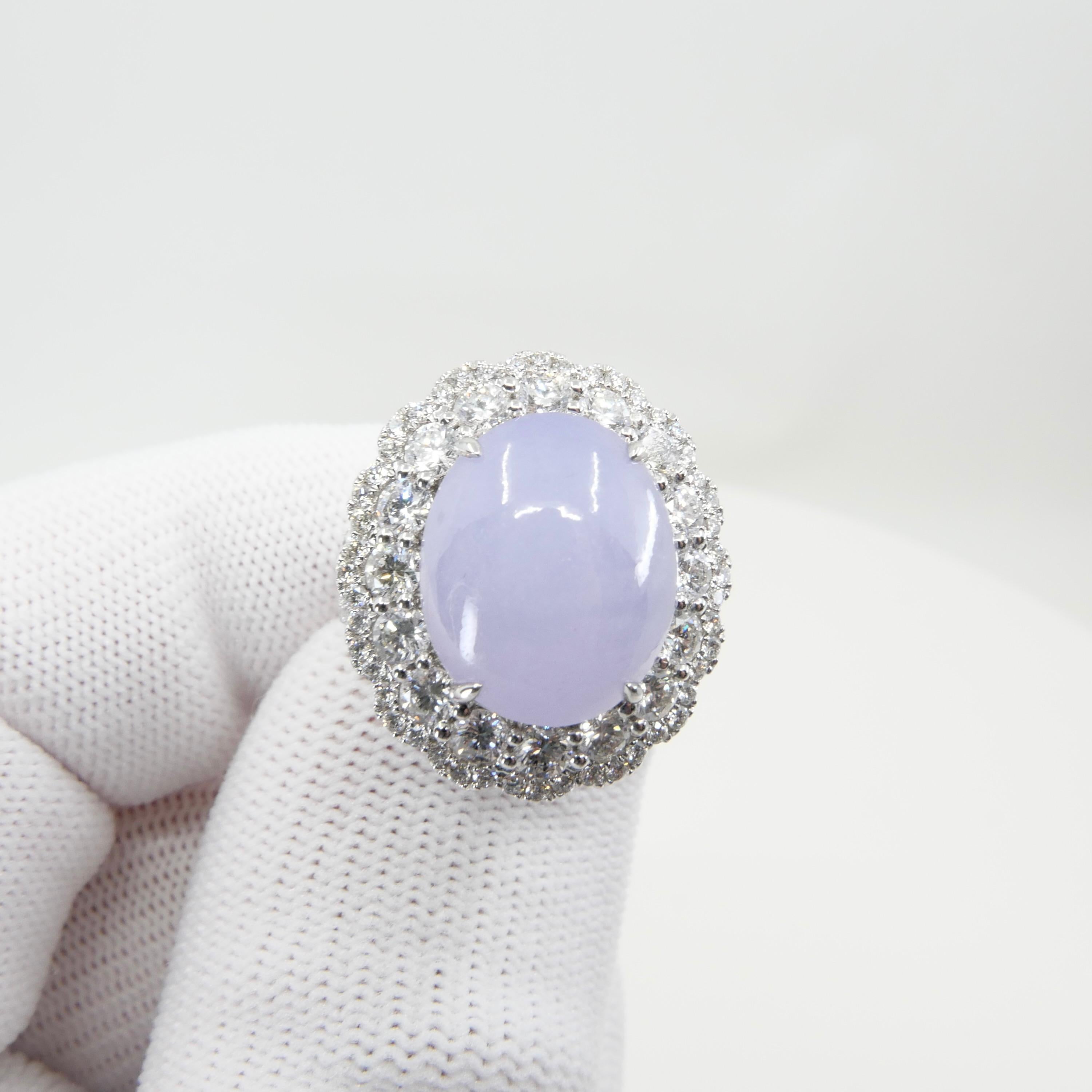 lavender jade ring