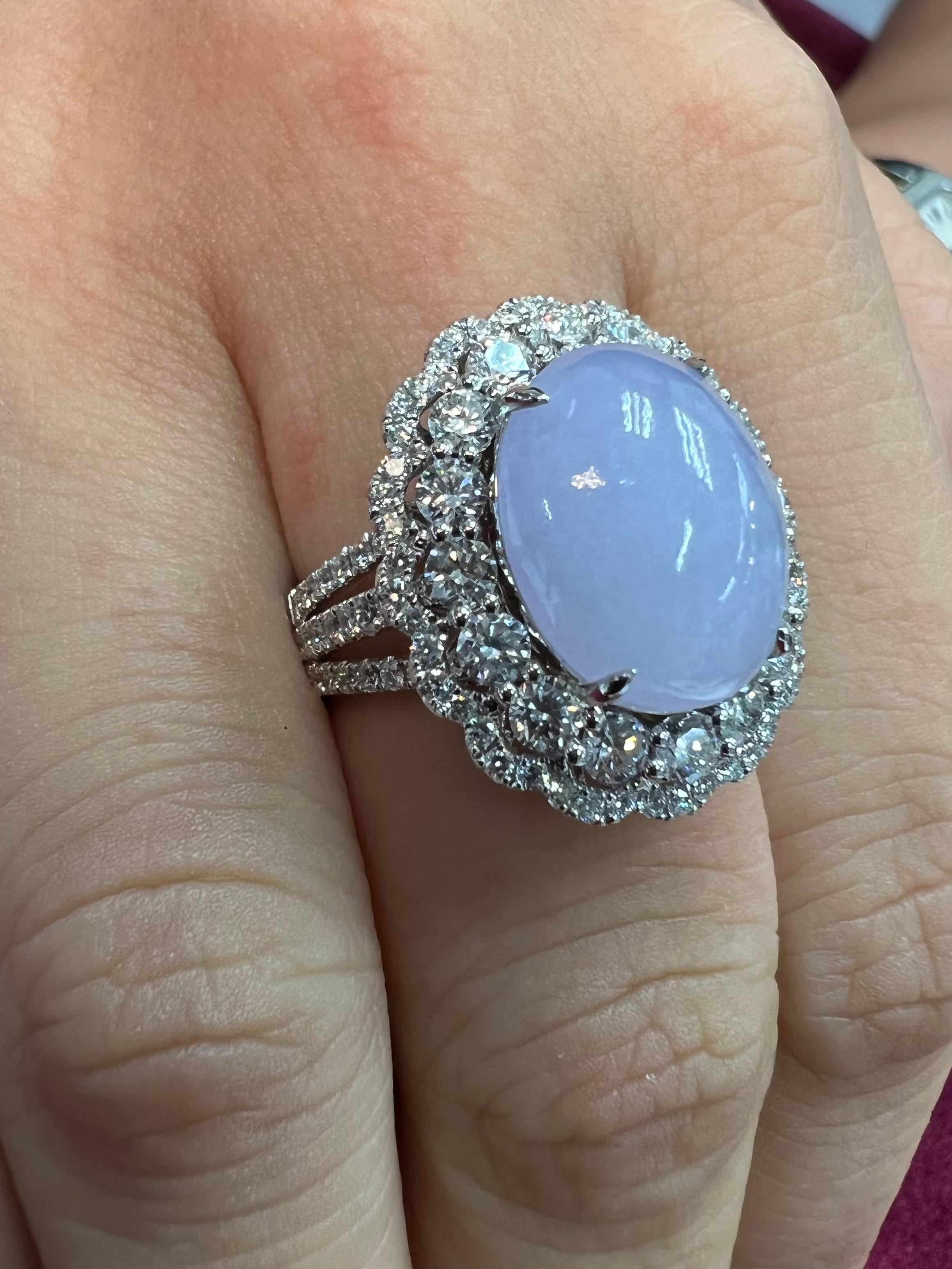 light purple ring