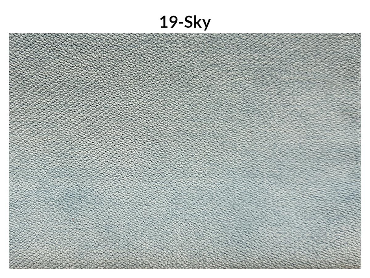 CERTIFIED Ligne Roset TOGO 3-Seat in Our Free Stain Sky Fabric, DIAMOND QUALITY For Sale 12