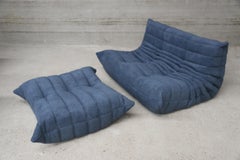 CERTIFIED Ligne Roset TOGO 3-Seat in Stain Free Captain Fabric, DIAMOND QUALITY