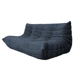 CERTIFIED Ligne Roset TOGO 3-Seat in Stain Free Captain Fabric, DIAMOND QUALITY