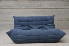 CERTIFIED Ligne Roset TOGO Loveseat in Durable Captain Fabric, DIAMOND QUALITY