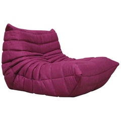 Used CERTIFIED Ligne Roset TOGO lounge in Durable Sangria fabric, DIAMOND QUALITY