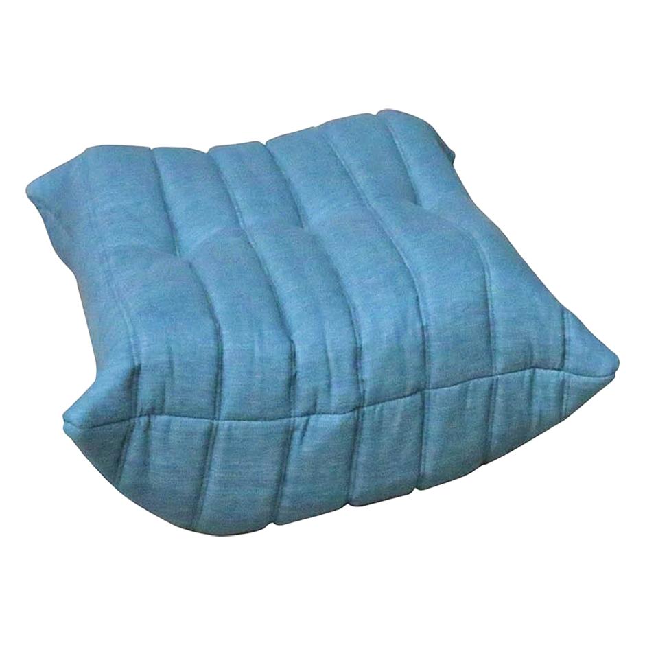 CERTIFIED Ligne Roset TOGO Pouf in Stain Free Hydro Fabric, DIAMOND QUALITY For Sale