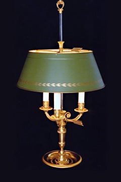 Certified Maison Bagues bouillotte Table Lamp, 3 Lights Bronze #17485