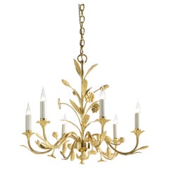 Certified Maison Bagues Chandelier, 6 Lights Bronze #17986