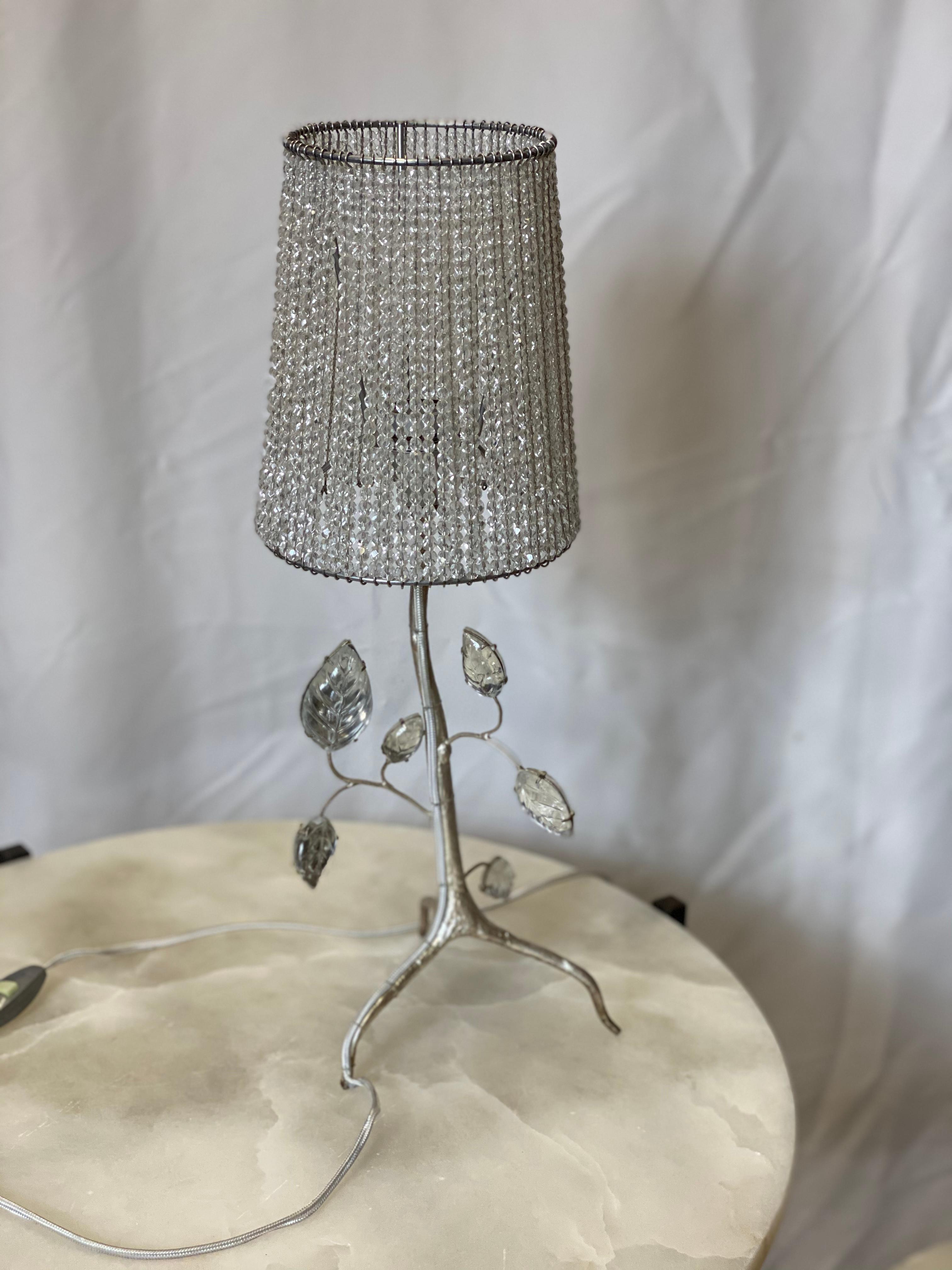Other Certified Maison Bagues Crystal Table Lamp - #18115 For Sale