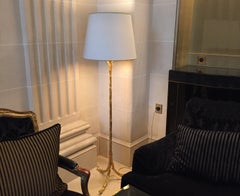 Certified Maison Bagues Floor Lamp- Bamboo Design-Made in France