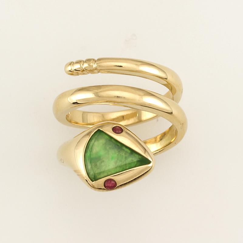 jade snake ring