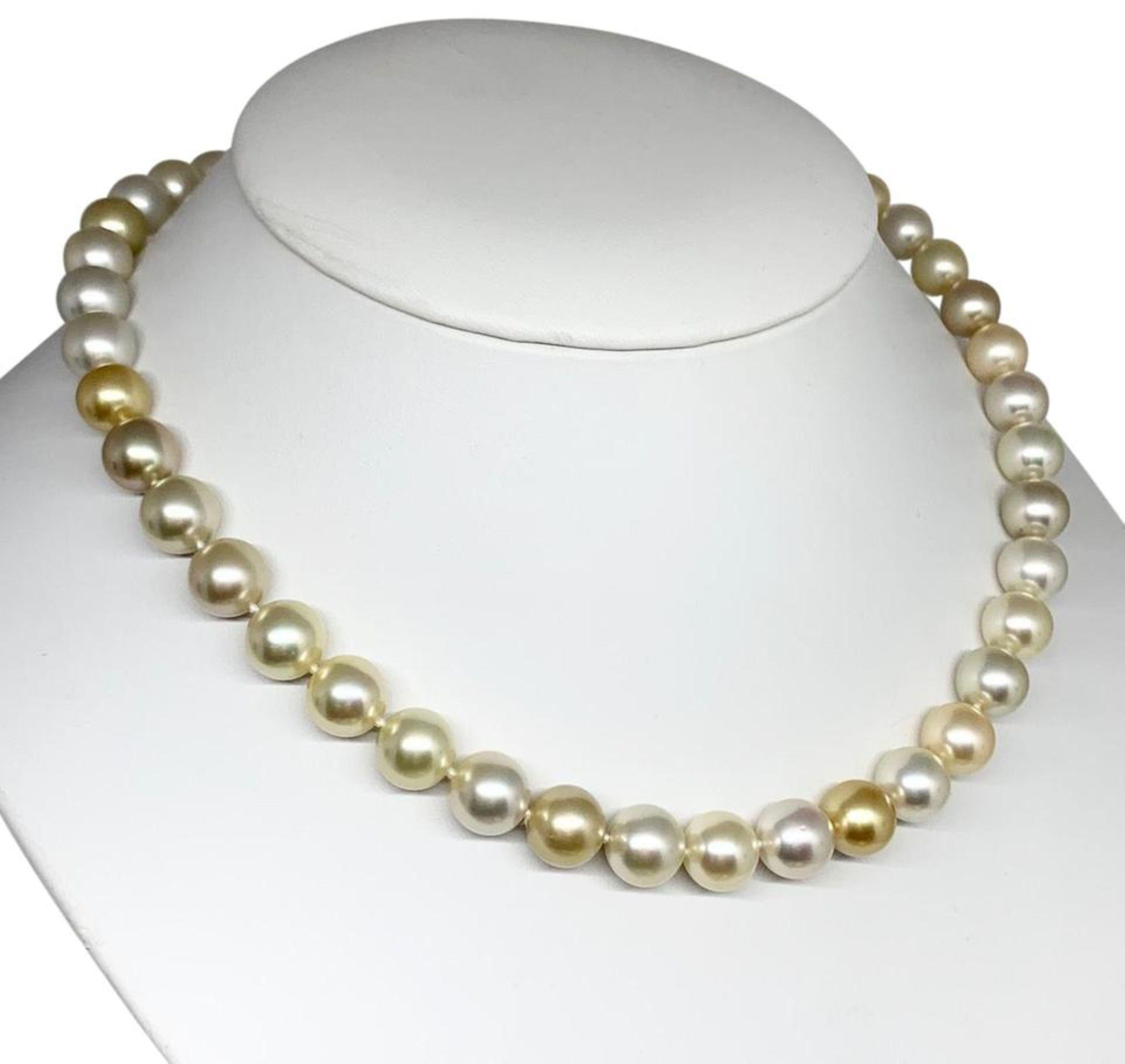 Women's Certified Mikimoto Estate South Sea Pearl Necklace