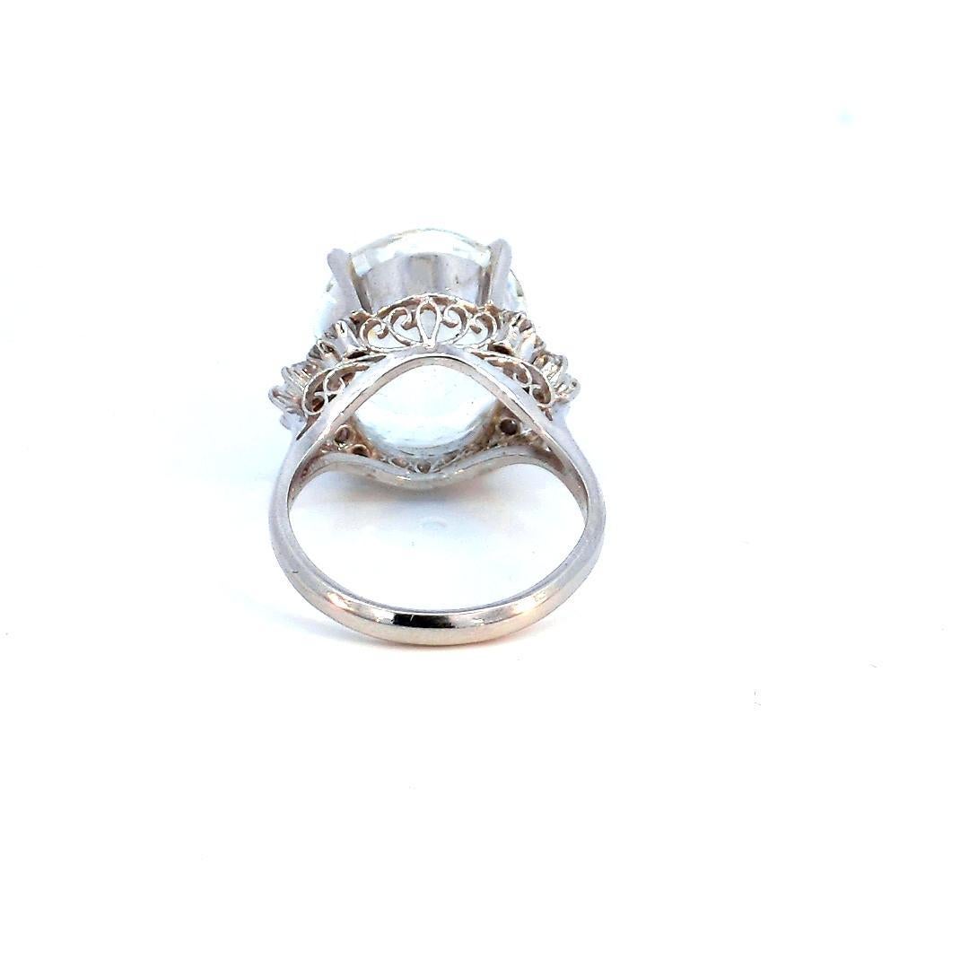Bague en platine avec saphir jaune de Ceylan certifié naturel de 11,38 carats Neuf - En vente à New York, NY