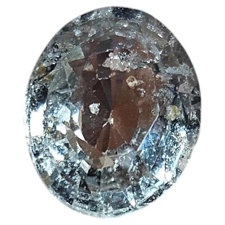 Certified Natural 3.03ct. Bluish Green Sapphire