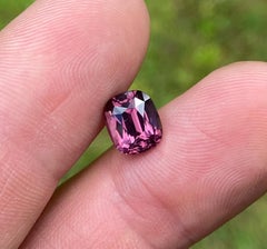 Natural certificado 3.13 ct. Gema suelta espinela, talla cojín, Tanzania