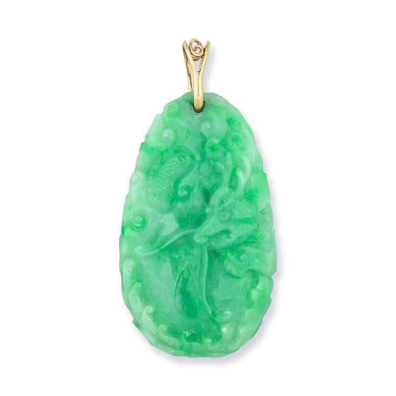 jade carving pendant