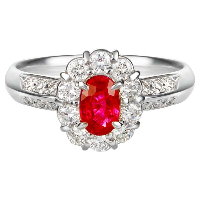 Natural 3.04 Carat Unheated Vivid Red Ruby A Rare Treasure for Luxury ...