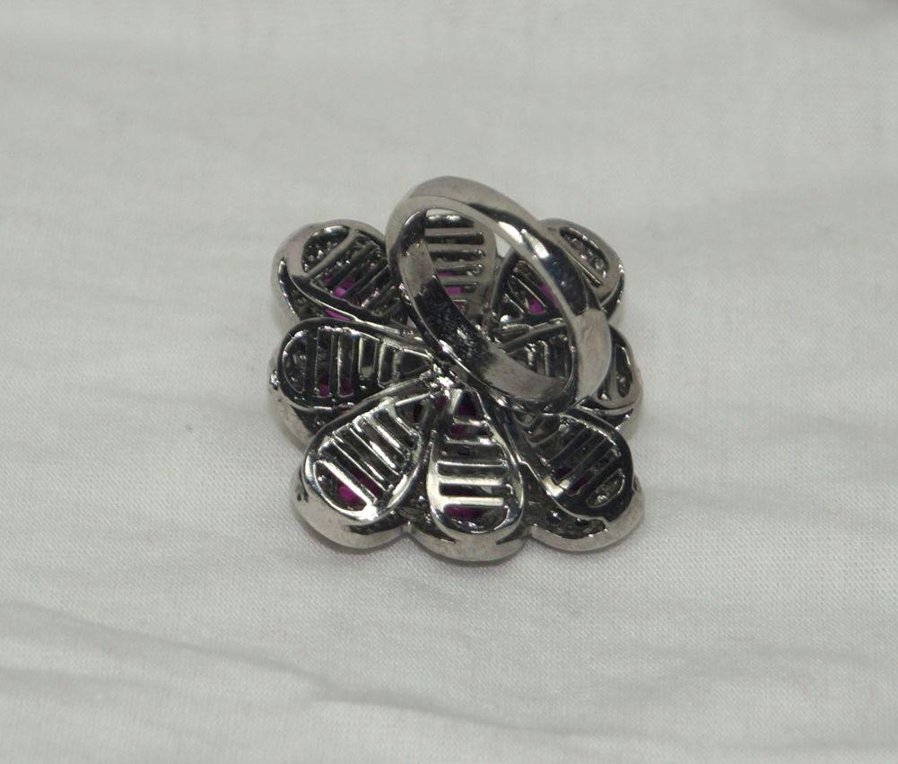 Femenino o masculino Diamantes naturales certificados rubí plata de ley alianza de boda en venta