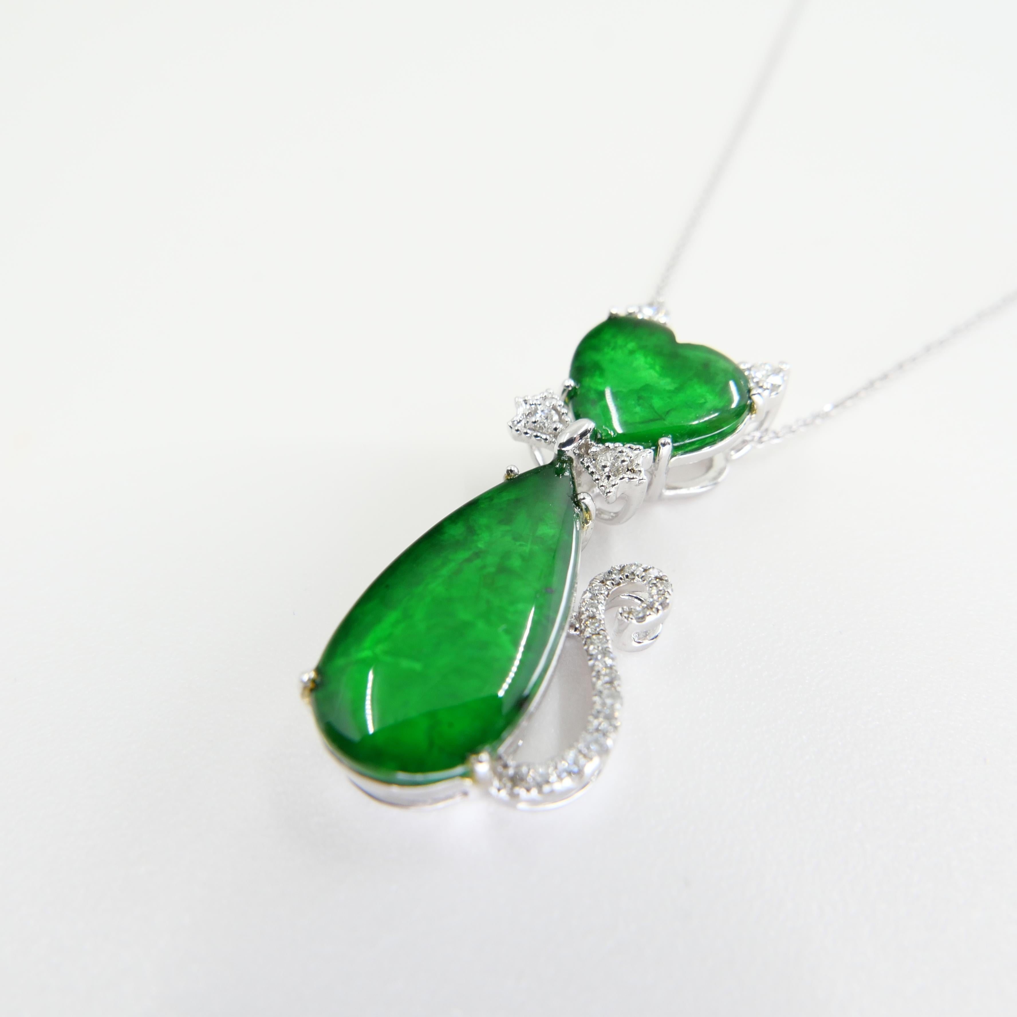 jade cat pendant