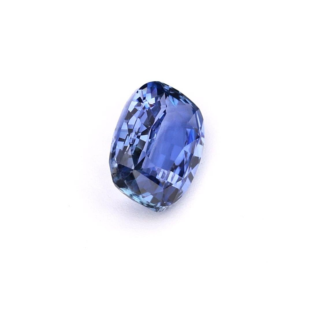 Certified Natural No heat Blue Sapphire Ceylon Origin Gemstone 1.15 Ct For Sale 5