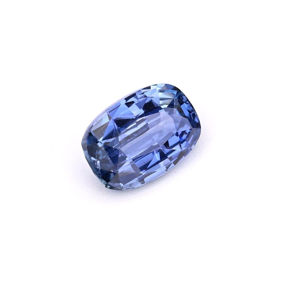 Certified Natural No heat Blue Sapphire Ceylon Origin Gemstone 1.15 Ct For Sale 6