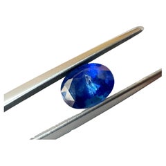 Zaffiro blu reale certificato dello Sri Lanka, pietra sciolta per anello o gioielleria