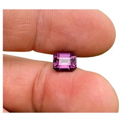 Certified Natural VS quality 2.45 Ct., Purple Spinel Loose gemstone, Octagon cut