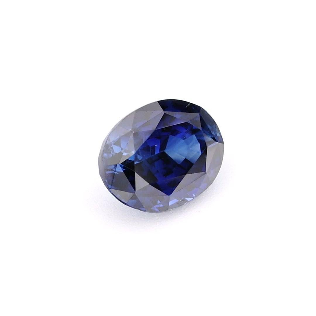Certified Blue Sapphire Ceylon Origin Gemstone 1.05 Ct For Sale 6