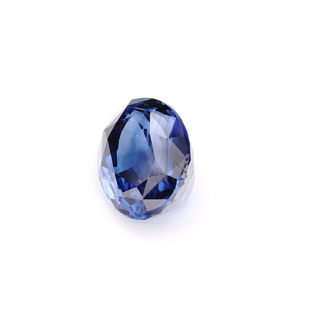Certified Blue Sapphire Ceylon Origin Gemstone 1.05 Ct In New Condition For Sale In Makola, LK