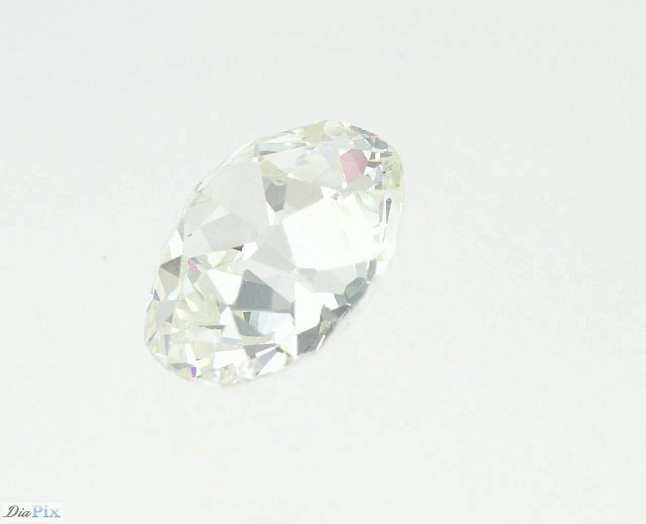 Certified Old Mine Cut Diamond, 1.49 Carat G SI1 For Sale 1