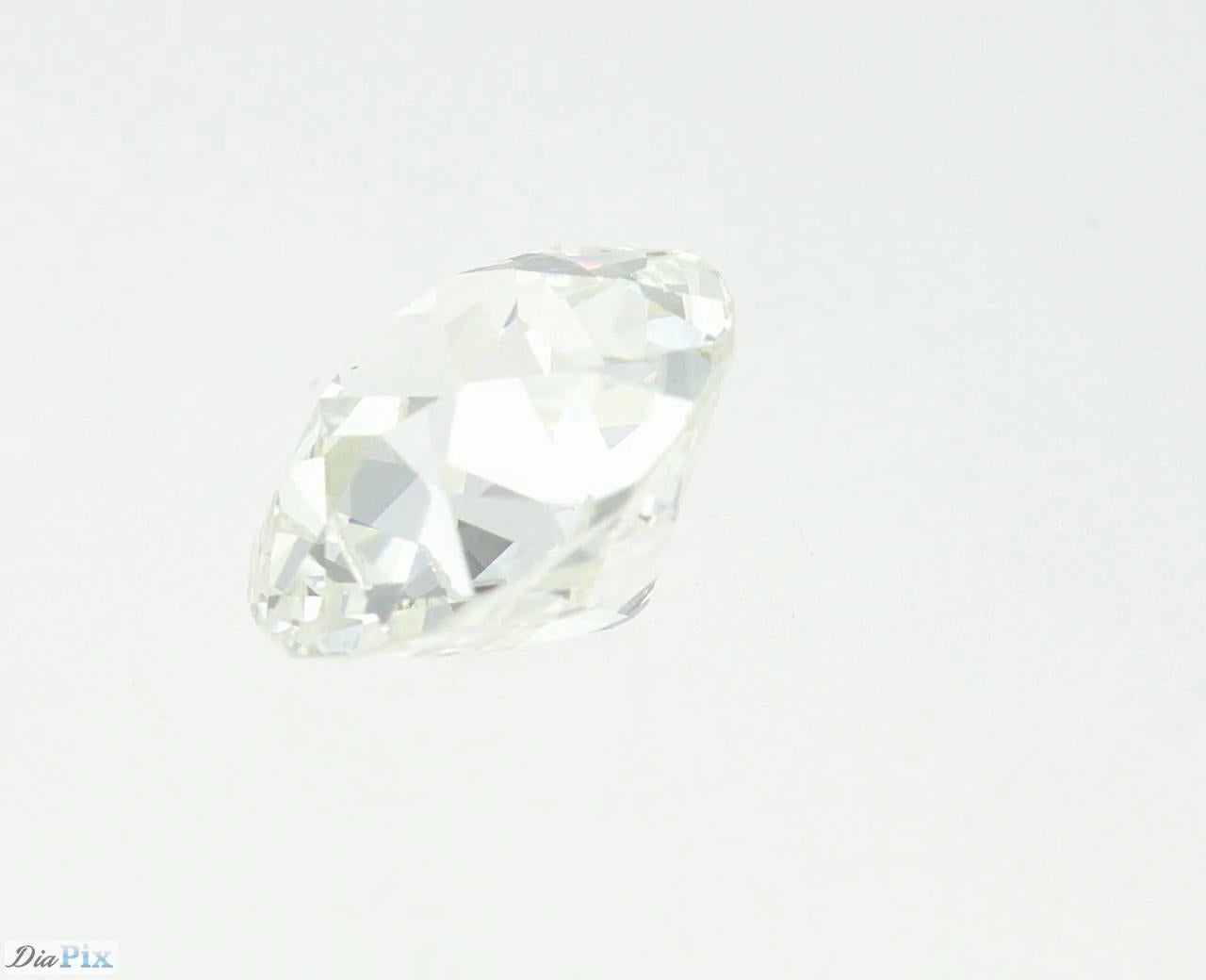 Diamant certifié taille vieille mine de 1,49 carat G SI1 1