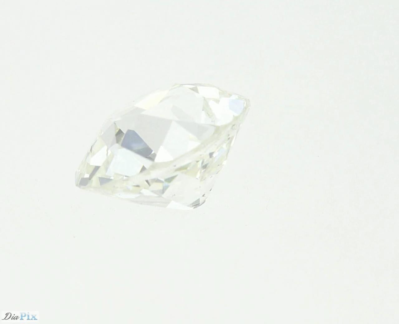 Diamant certifié taille vieille mine de 1,49 carat G SI1 3