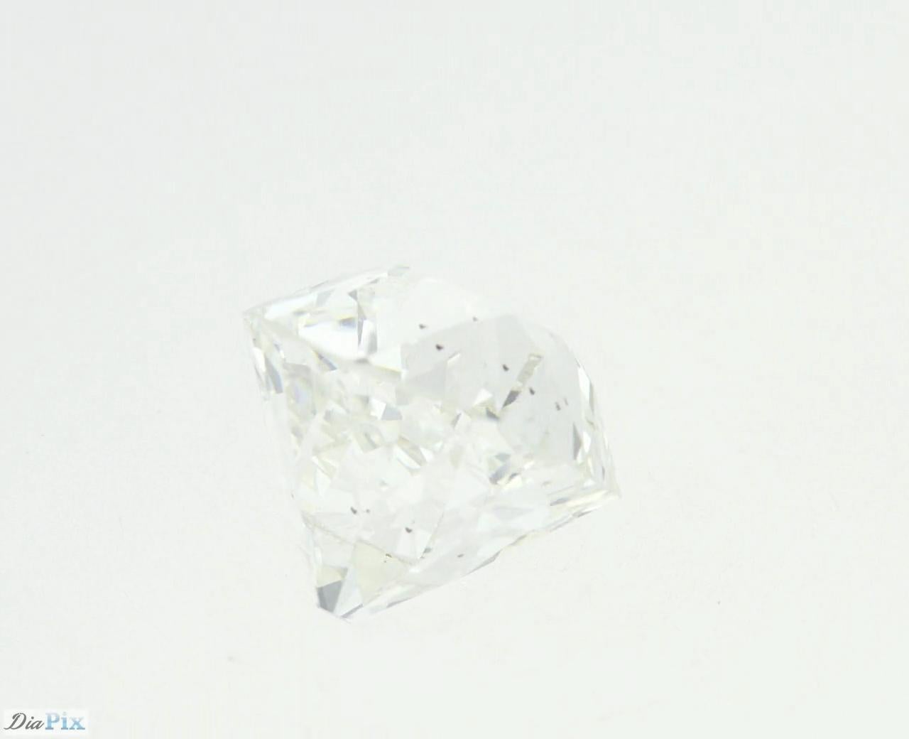 Certified Old Mine Cut Diamond, 1.73 Carat F VS2 5