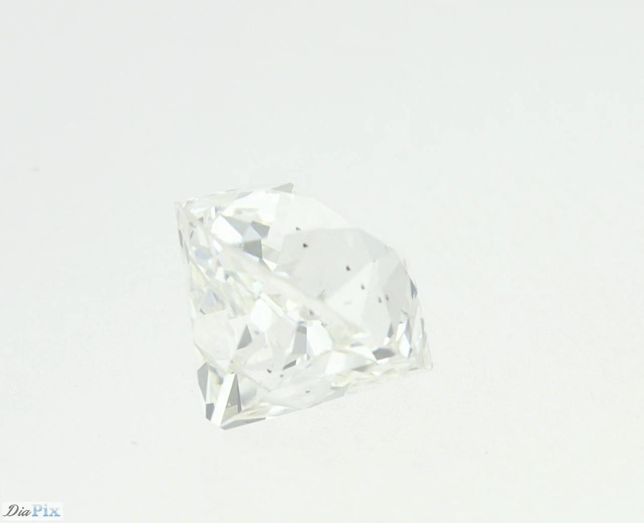 Certified Old Mine Cut Diamond, 1.73 Carat F VS2 6