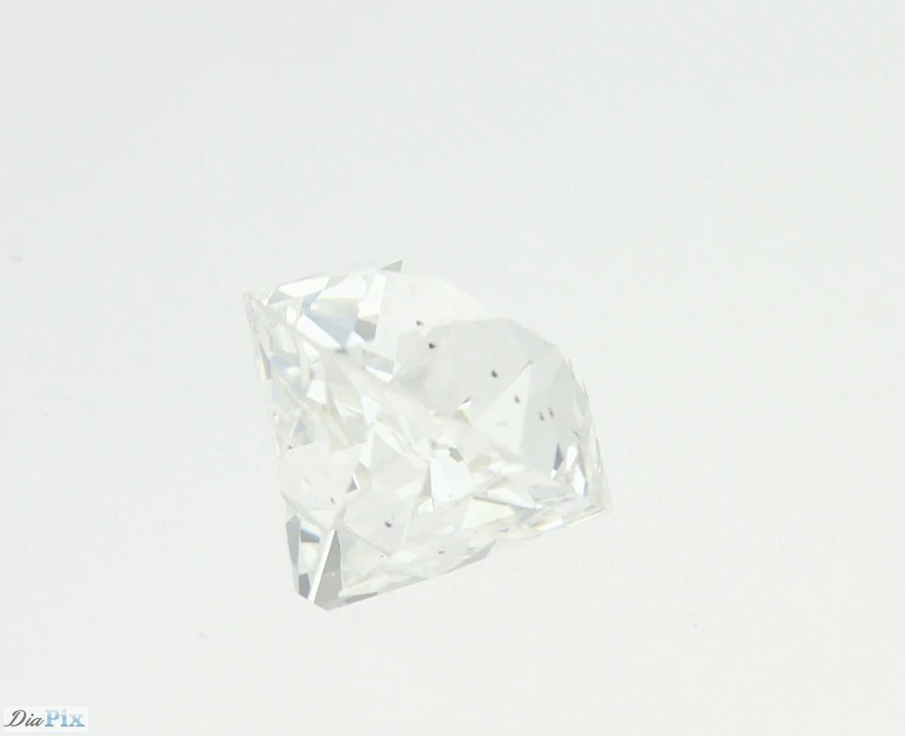 Certified Old Mine Cut Diamond, 1.73 Carat F VS2 4