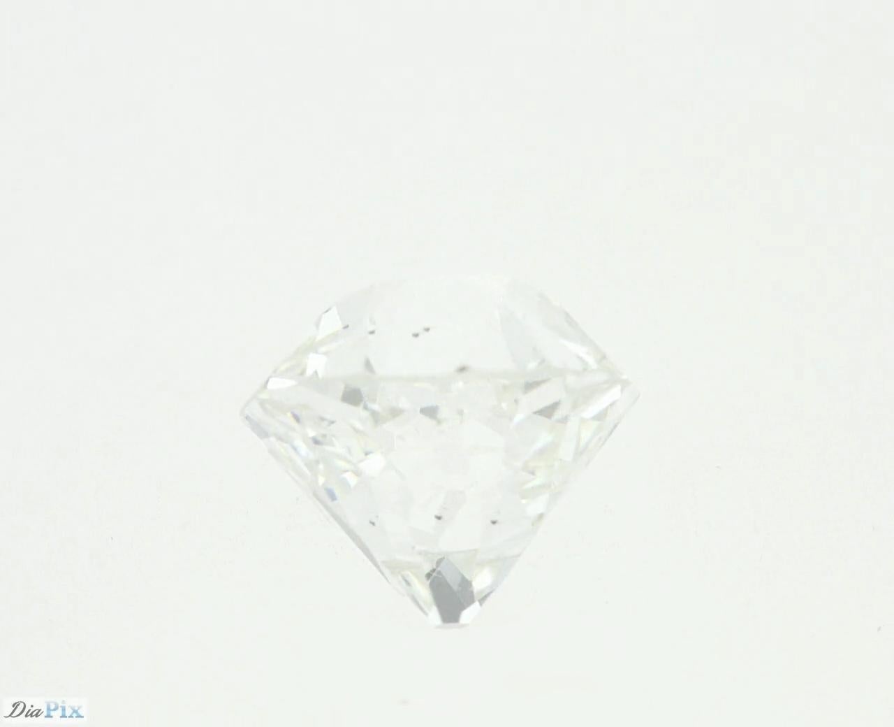 Certified Old Mine Cut Diamond, 1.73 Carat F VS2 3