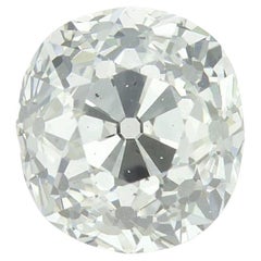 Used Certified Old Mine Cut Diamond, 1.73 Carat F VS2