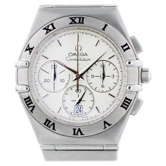 Certified Omega Constellation 1542.30.00 with Band and White Dial