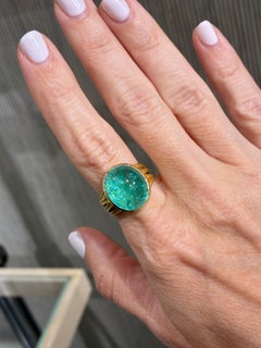 Certified Paraiba Tourmaline Gold Ring, Barbara Heinrich 2025