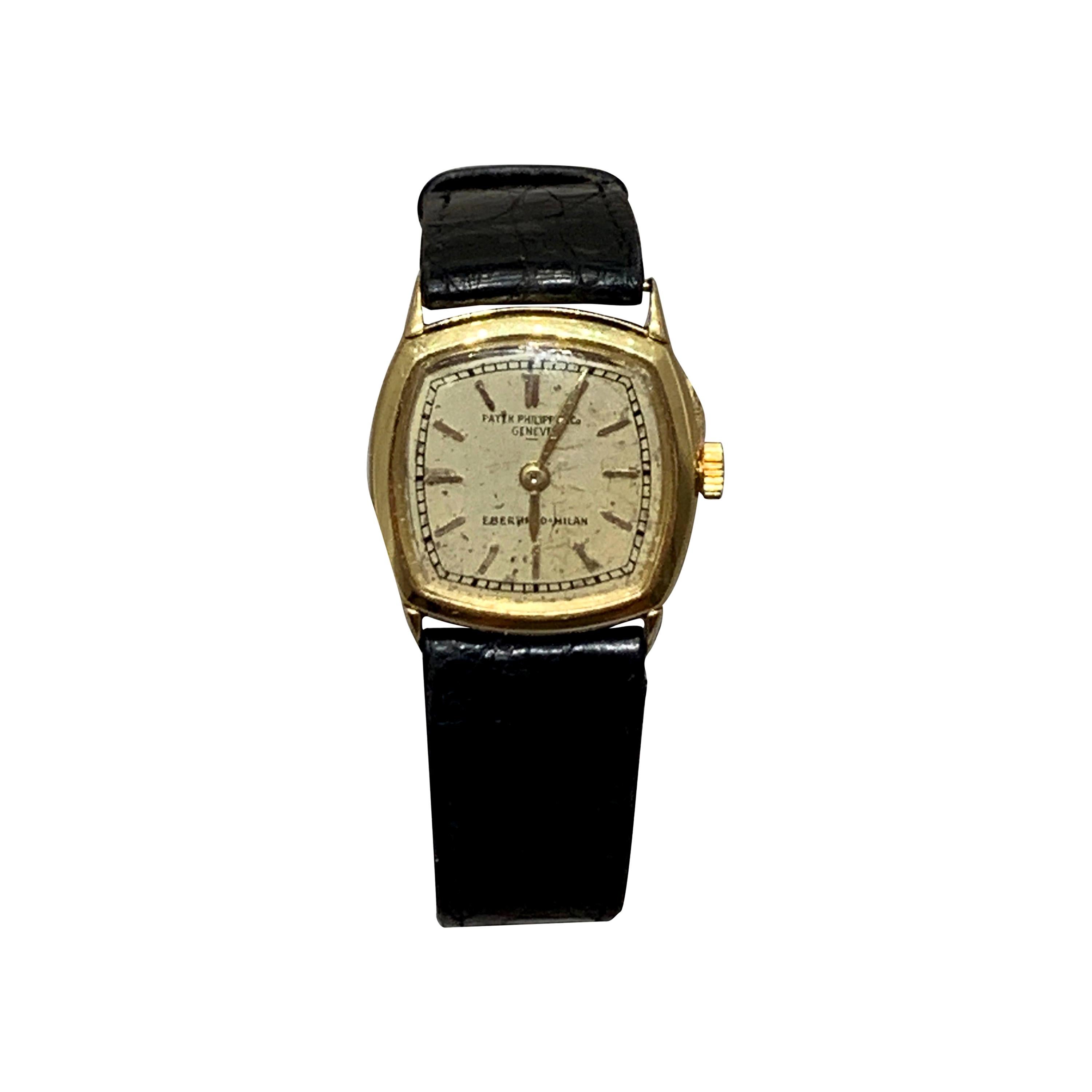 Certified Rare 1920 Patek Philippe Ladies Eberhard Milan Watch at 1stDibs