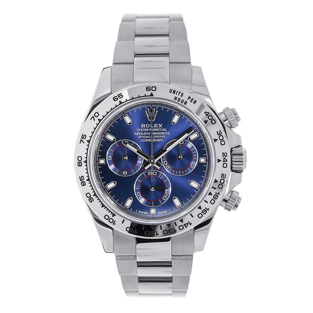 rolex blue dial daytona