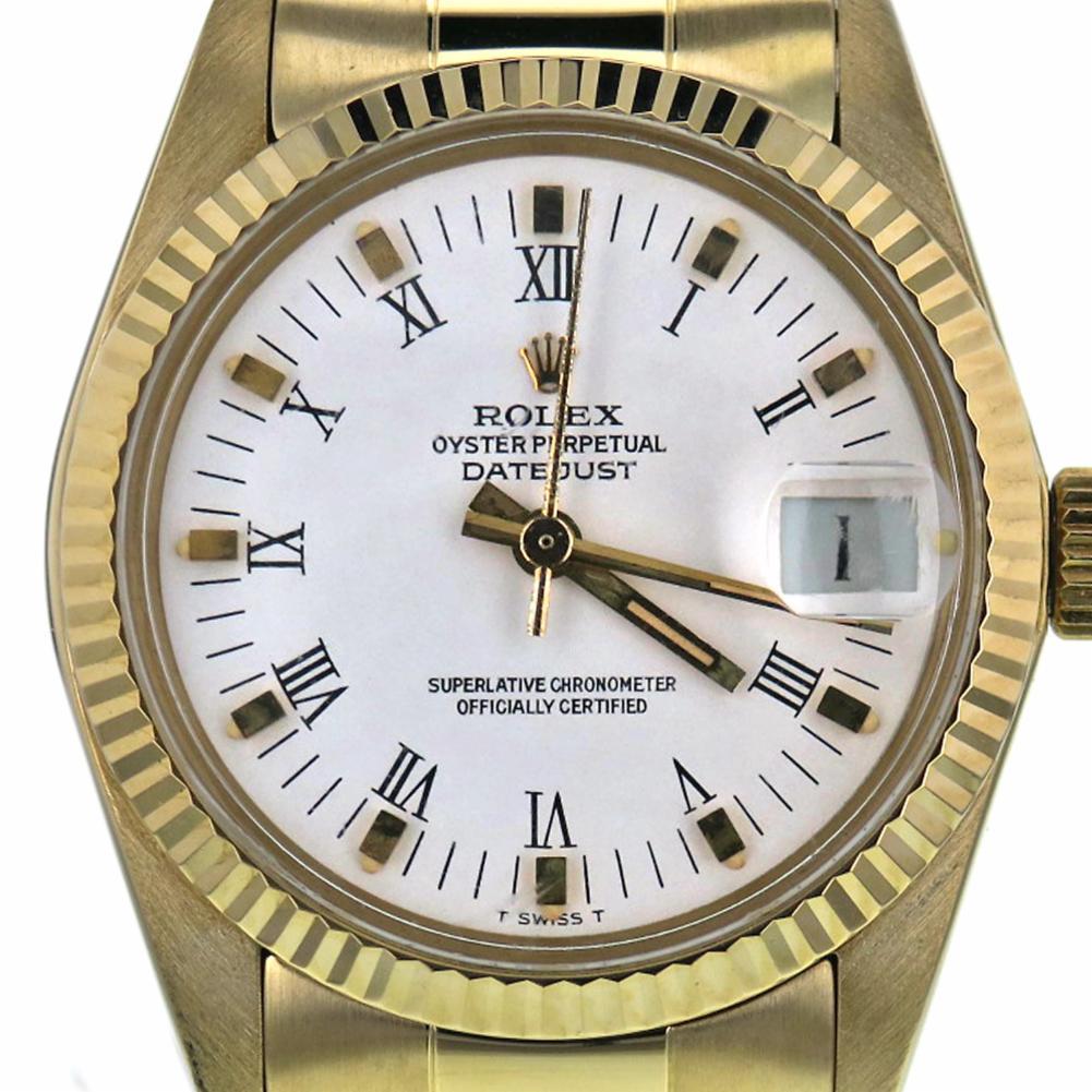 Rolex Datejust Reference #:6827. Offered for sale is a Rolex DateJust 6827 in pristine condition with a 1 year warranty from Accar. We've been in business almost 30 years in Downtown Miami, FL and guarantee both the authenticity of the watch and