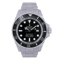 Certified Rolex Sea-Dweller Deepsea Stainless Steel Watch 116660